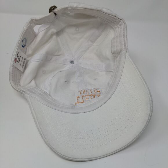 Stay Well Slideback Hat White OSFA Adjustable Embroidered Quake City Caps Cotton - Picture 6 of 8